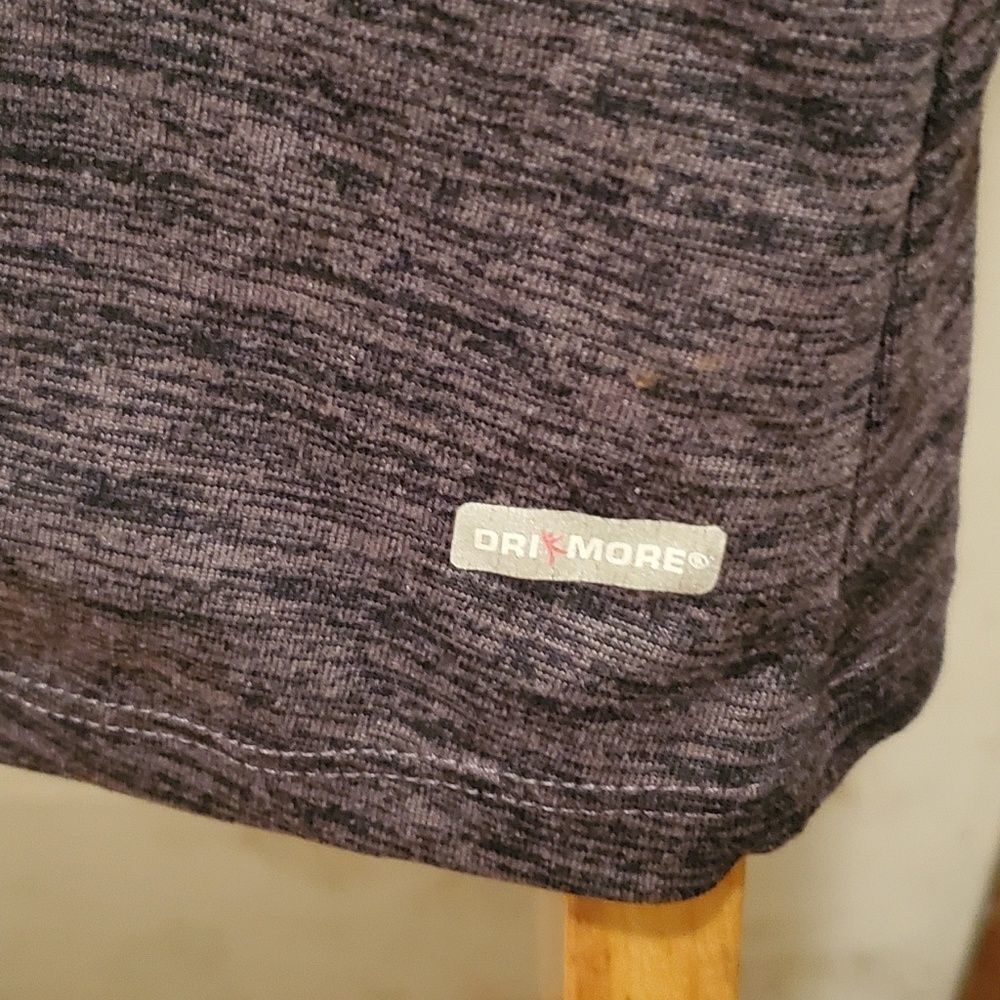 Danskin gray v neck athletic top - Picture 6 of 6